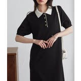 ダブルカラーポロニットワンピース | RANAN | 詳細画像11 