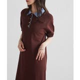 ダブルカラーポロニットワンピース | RANAN | 詳細画像20 