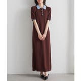 ダブルカラーポロニットワンピース | RANAN | 詳細画像22 