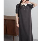 ダブルカラーポロニットワンピース | RANAN | 詳細画像3 