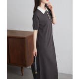 ダブルカラーポロニットワンピース | RANAN | 詳細画像6 