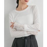 異素材使いレイヤードスリーブロングTシャツ | RANAN | 詳細画像39
