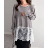 イレヘムレースドッキングロングTシャツ | RANAN | 詳細画像13