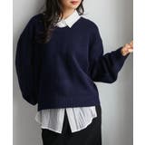 ふんわり柔らか!ヤクライクVネックニット【M~3L展開】 | RANAN | 詳細画像27