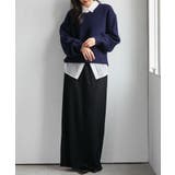 ふんわり柔らか!ヤクライクVネックニット【M~3L展開】 | RANAN | 詳細画像30