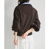 ダブルハーフジップスウェットライクニット | RANAN | 詳細画像25