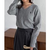 <U.S.POLOASSN.>ワンポイントケーブルVニット | RANAN | 詳細画像10