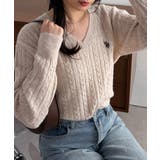 <U.S.POLOASSN.>ワンポイントケーブルVニット | RANAN | 詳細画像23