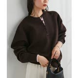 ヘンリーネックスウェットライクニット | RANAN | 詳細画像29