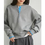 ヘンリーネックスウェットライクニット | RANAN | 詳細画像5