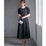【SP~LLサイズ展開】花柄レースフレアーシルエットドレス | RANAN | 詳細画像19