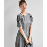 【SP~LLサイズ展開】花柄レースフレアーシルエットドレス | RANAN | 詳細画像33