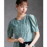 【SP~LLサイズ展開】花柄レースフレアーシルエットドレス | RANAN | 詳細画像9