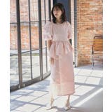 【SP~LLサイズ展開】バブルスリーブペプラムジャカードドレス | RANAN | 詳細画像24