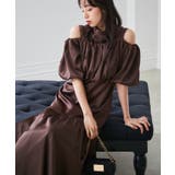 ブラウン | 【SP~LLサイズ展開】バルーンキャミセットドレス | RANAN