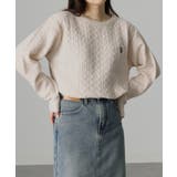 ＜ＵＳＰ＞ワンポイントケーブルニット | RANAN | 詳細画像10 