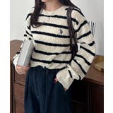 ＜ＵＳＰ＞ワンポイントケーブルニット | RANAN | 詳細画像12 