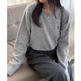 ＜ＵＳＰ＞ワンポイントケーブルニット | RANAN | 詳細画像17 