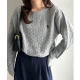 ＜ＵＳＰ＞ワンポイントケーブルニット | RANAN | 詳細画像18 