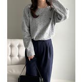 ＜ＵＳＰ＞ワンポイントケーブルニット | RANAN | 詳細画像19 