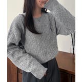 ＜ＵＳＰ＞ワンポイントケーブルニット | RANAN | 詳細画像20 