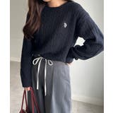 ＜ＵＳＰ＞ワンポイントケーブルニット | RANAN | 詳細画像25 