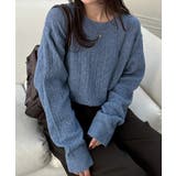 ＜ＵＳＰ＞ワンポイントケーブルニット | RANAN | 詳細画像26 