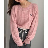 <U.S.POLO ASSN.>ワンポイントケーブルニット | RANAN | 詳細画像41