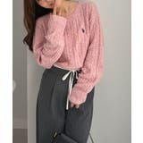 <U.S.POLO ASSN.>ワンポイントケーブルニット | RANAN | 詳細画像42