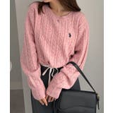<U.S.POLO ASSN.>ワンポイントケーブルニット | RANAN | 詳細画像45