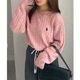 <U.S.POLO ASSN.>ワンポイントケーブルニット | RANAN | 詳細画像46