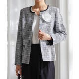 【4点セット】【選べるボトム】ツイードジャケットセットスーツ | RANAN | 詳細画像4 