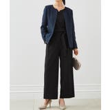 ネイビー系4 | 【4点セット】【選べるボトム】ツイードジャケットセットスーツ | RANAN