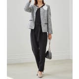 テーパード/ブラッ | 【4点セット】【選べるボトム】ツイードジャケットセットスーツ | RANAN