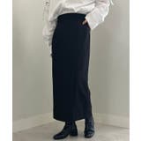 ＜solleim＞ハイウエストスリットナロースカート | RANAN | 詳細画像10 