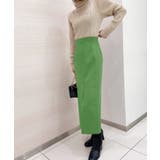 ＜solleim＞ハイウエストスリットナロースカート | RANAN | 詳細画像2 