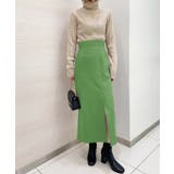 ＜solleim＞ハイウエストスリットナロースカート | RANAN | 詳細画像4 