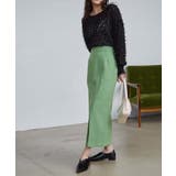 ＜solleim＞ハイウエストスリットナロースカート | RANAN | 詳細画像6 