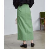 ＜solleim＞ハイウエストスリットナロースカート | RANAN | 詳細画像7 