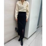 ＜solleim＞ハイウエストスリットナロースカート | RANAN | 詳細画像8 