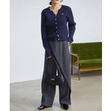 ＜solleim＞キーネックケーブルニットカーディガン | RANAN | 詳細画像18 