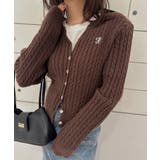 ＜solleim＞キーネックケーブルニットカーディガン | RANAN | 詳細画像21 