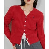 ＜solleim＞キーネックケーブルニットカーディガン | RANAN | 詳細画像26 