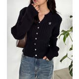 ＜solleim＞キーネックケーブルニットカーディガン | RANAN | 詳細画像3 