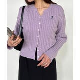 キーネックケーブルニットカーディガン | RANAN | 詳細画像41 