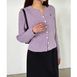 キーネックケーブルニットカーディガン | RANAN | 詳細画像42 