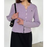 キーネックケーブルニットカーディガン | RANAN | 詳細画像43 