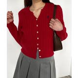 キーネックケーブルニットカーディガン | RANAN | 詳細画像48 