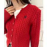 キーネックケーブルニットカーディガン | RANAN | 詳細画像55 