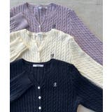 キーネックケーブルニットカーディガン | RANAN | 詳細画像57 